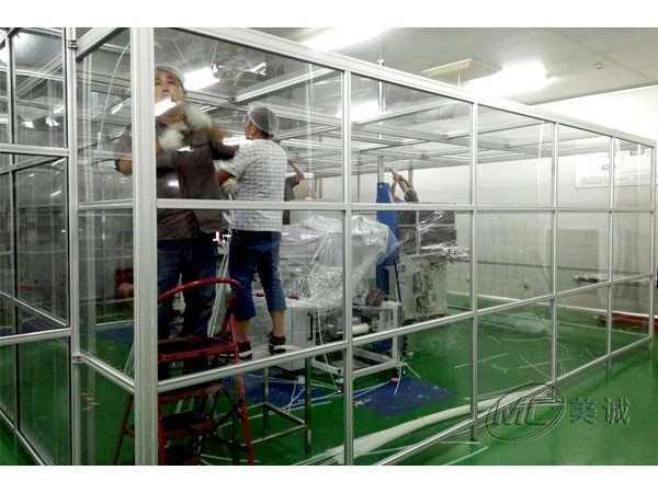 安裝潔凈房為什么選工業(yè)鋁型材？