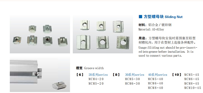 方母、規(guī)格、示范圖