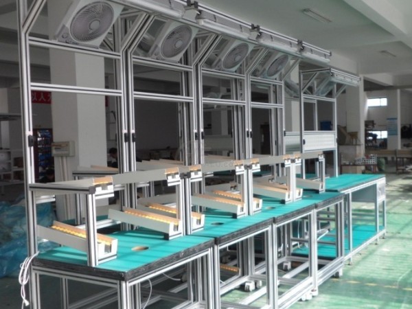 我們常說(shuō)的鋁型材工作臺(tái)生產(chǎn)線種類(lèi)，具體用途